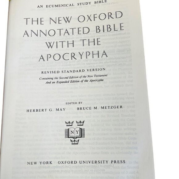 Regency 883MC Holy Bible King James Version Black Leather Bound Concordance 9" x - Picture 7 of 13